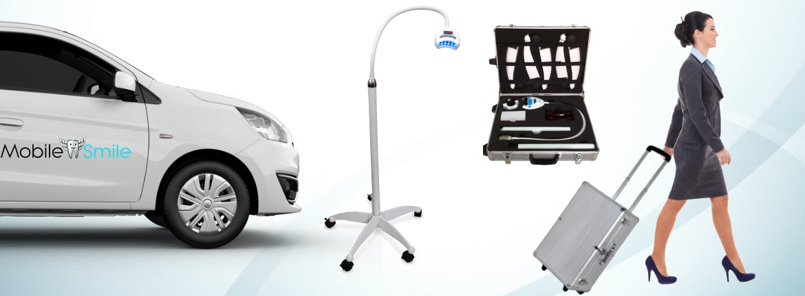 Mobile self assisted teeth Whitening