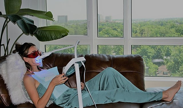 Mobile self assisted teeth Whitening