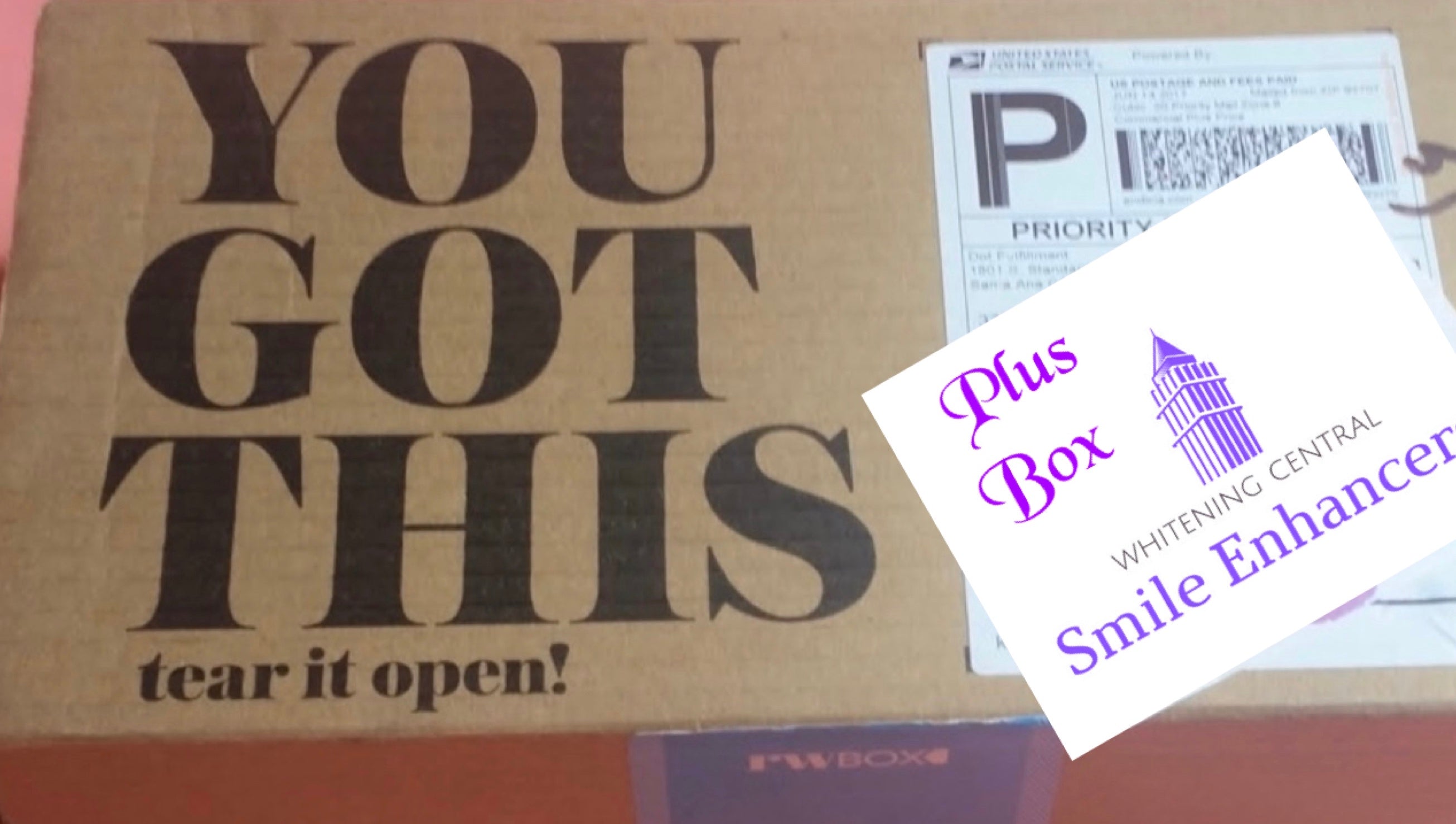 Smile Enhancer Oral Care Subscription Box.